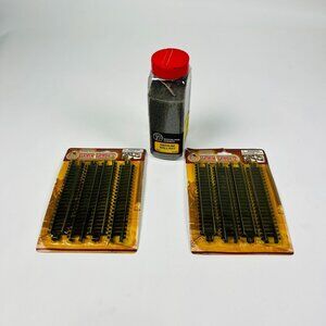 Train Tracks  Ballast Modeling Bundle T S Straight Track Packs Woodland Scenery